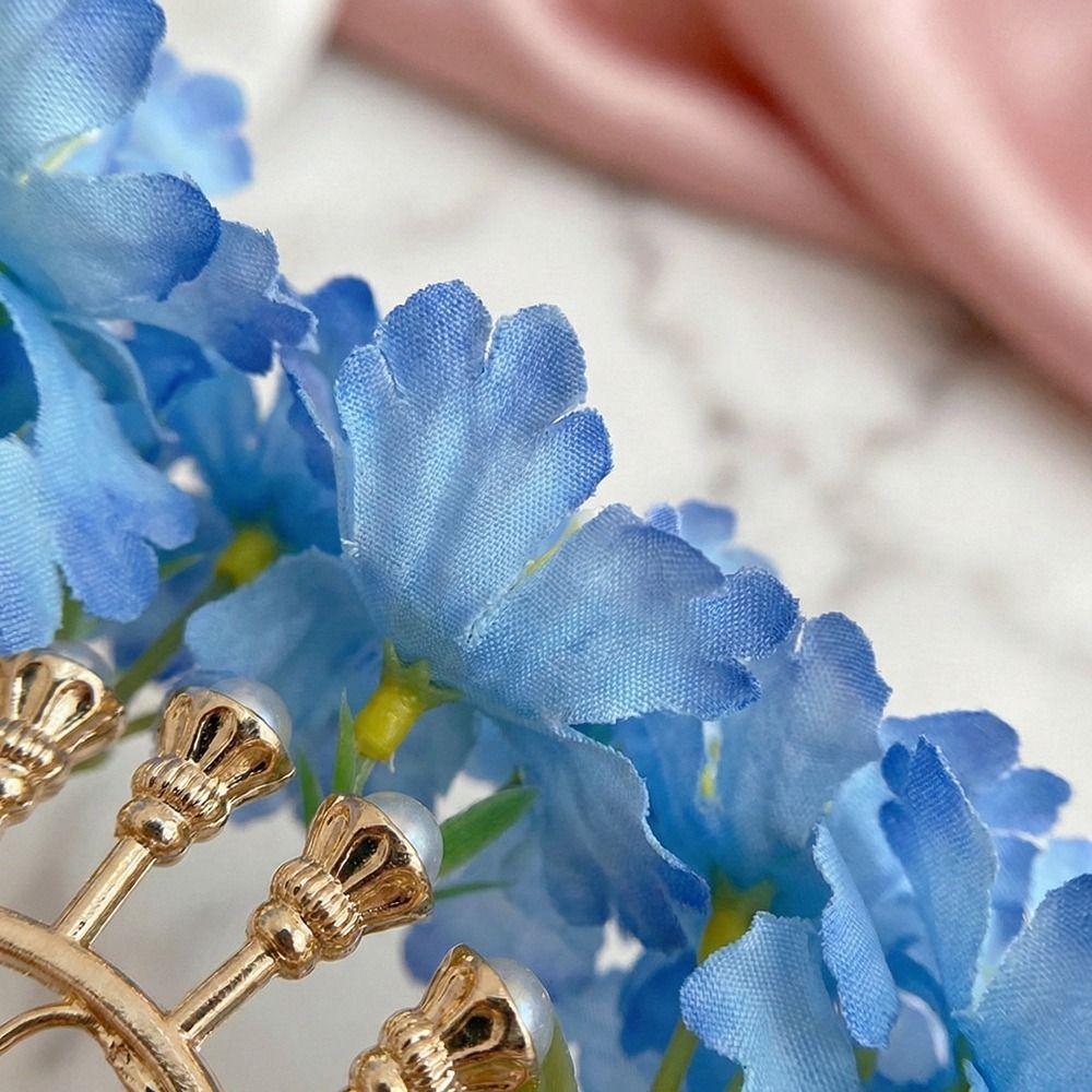 Bohemian Flora Hair Stick Sweet Chinese Style Hairpin Thai Simulation Flower Hair Fork  Bridesmaid