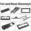 For Land Rover Discovery 5 LR5 2017-2021 Real Carbon Fiber Interior Modification Car Decoration Panel Stickers Car Accessories