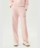 LECOQ Women'S Fluffy Knit Straight Pants Pink (Qp422Ofpo6)