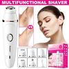 Kemei Km-375 Multifunctional Hair Removal Device With Stainless Steel Blades For All Body Types