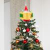 Christmas Tree Topper Classic Green Monster Hiding Behind Book Treetop Decoration for Christmas Tree Decorations Xmas Holiday Party Favor (Tree