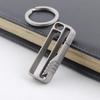 FEGVE Titanium Keychain Keychain Carabiner Belt Clip Key Tool for Home Camping Hiking Traveling Anti-Lost Multi-Function (TI032-C-10mm)