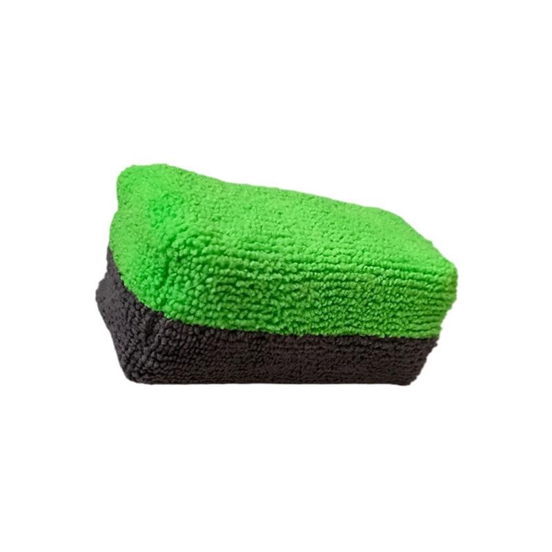 Pack Of 3 Microfiber Applicators High Absorbency & Reusable Designs Double  Sided Microfiber Sponges set for Car Coating