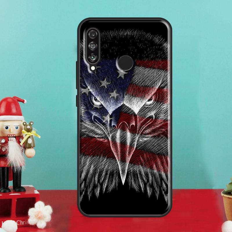 Flag American USA Flag For Huawei Nova 7i 8i 11i 12i 12s 9 10 SE Y90 Y60 Y70 Y72 Y61 Y91 P30 P40 Lite P60 Pro Case