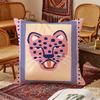 Nordic Boho Sun Leopard Palm Cushion Cover Bedroom Sofa Decorative Home Car Portable Cushion Cover With Zipper Soft Pillowcase