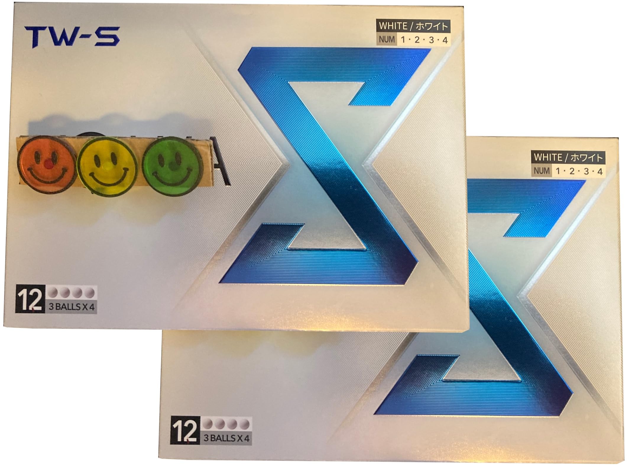 

TW-X and TW-S Golf Balls (2024 Model) BT2402 and BT2403 (Bonus Included) (Small White, 2 Dozen)
