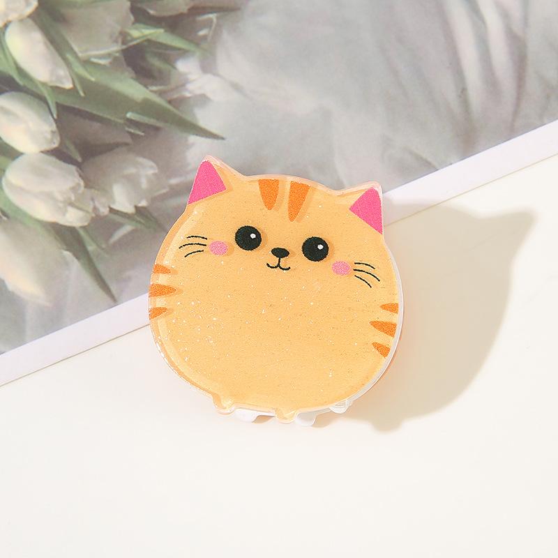 Cute Cat Cartoon Hair Clips for Kids,Sweet Side Bangs Clips for Little Girls, Hair-Friendly Barrettes,Versatile Hair Accessories