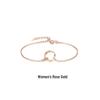 Mobius Double Ring Women's Bracelet - Versatile, Elegant, Perfect Gift for Couples & Best Friends, Valentine's Day Jewelry