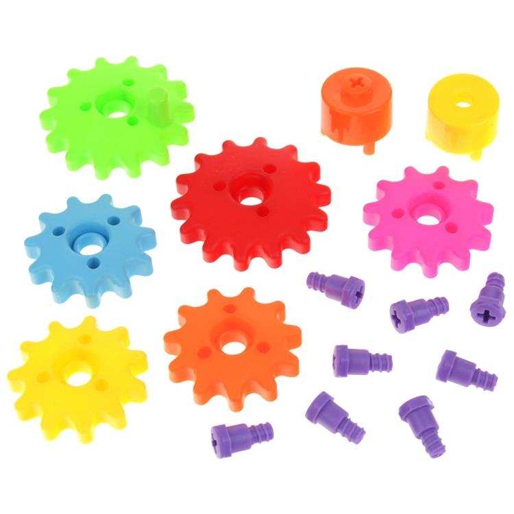 Building Blocks Creative Set in a Case for Screwing Screws and Screwdrivers