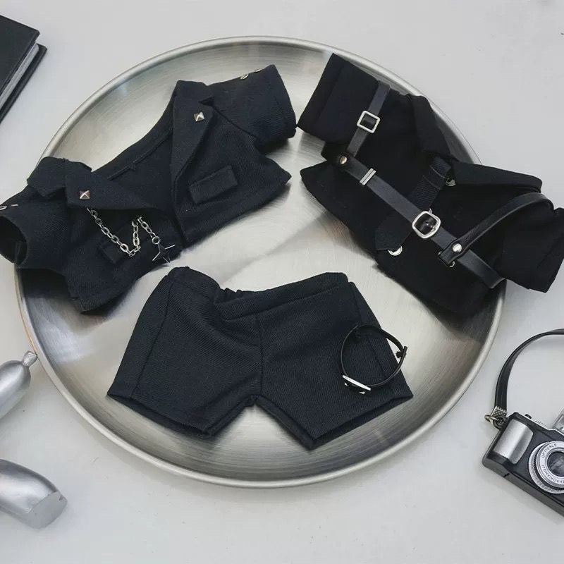 

Хлопковое платье для куклы 20 см, Крутой и стильный костюм элитного агента, Набор платьев для кукол без атрибутов, Набор сменных платьев для кукол 20cm doll cloths&As shown