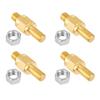 Long Stud Side Post Battery Terminal Bolt Compatible With GM And Other Accessories To Battery,Standard Battery Post Stud Extender Screws 3/8 16&24