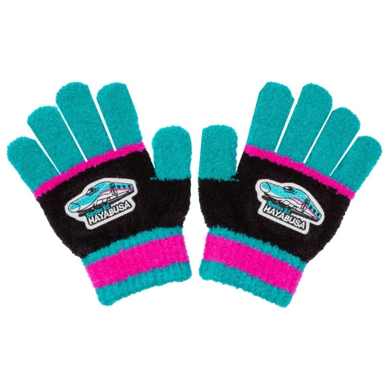 

Shinkansen stretchy kids gloves E5 series Hayabusa