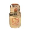Cat Claw Plastic Cup With Straw For Office And Outdoor Use