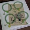 Chinese Style Dongling Jade Bamboo & Gourd Bracelet - Popular Tourist Accessory