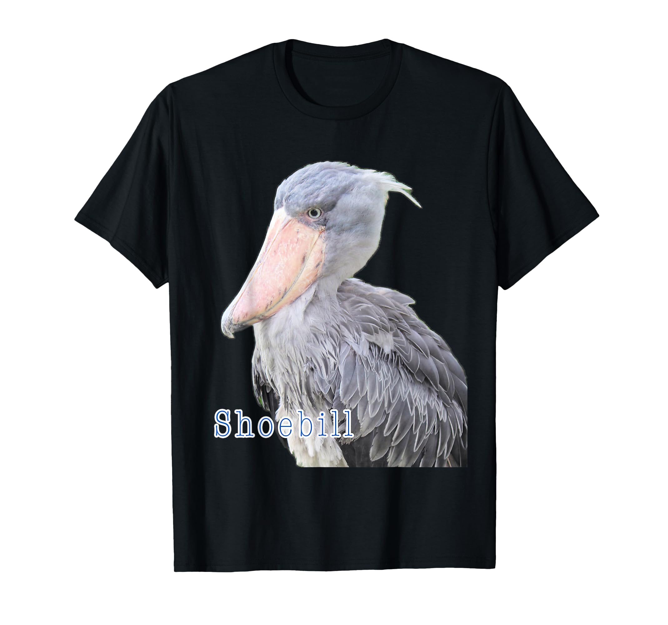 

Shoebill (Photo Cutout Big Print) Big Bird T-Shirt