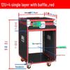 Home KTV Flight Case: 8U Equipment Rack & Flip-Top 12U Mixer/Amplifier Cabinet