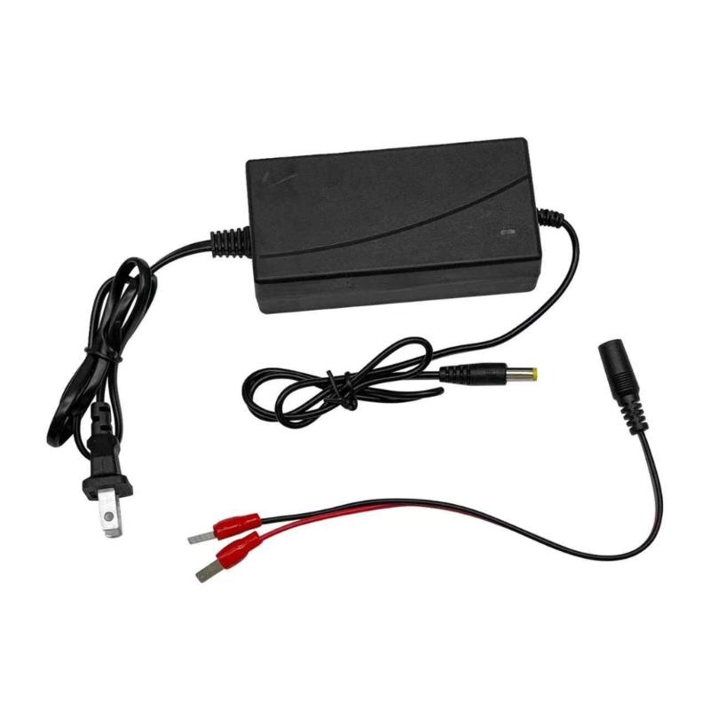Ersatz 21V Akku-Ladegerät Netzteil zum Aufladen von Werkzeugakkus mit 80 cm Kabel und rundem Stecker für Werkstatt Garage täglichen Gebrauch