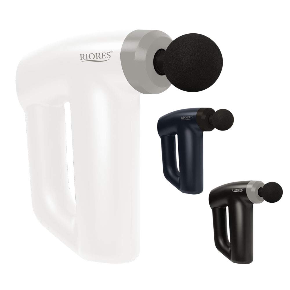RIORES SHOT Pro Massage Handgerät Regulierbar Medizinisch Zertifiziert Medizinisch Zuhause Elektrisch Leistungsstark Bis zu Vibrationen pro Schuss Ganzkörperpflege Dr. Waffe,