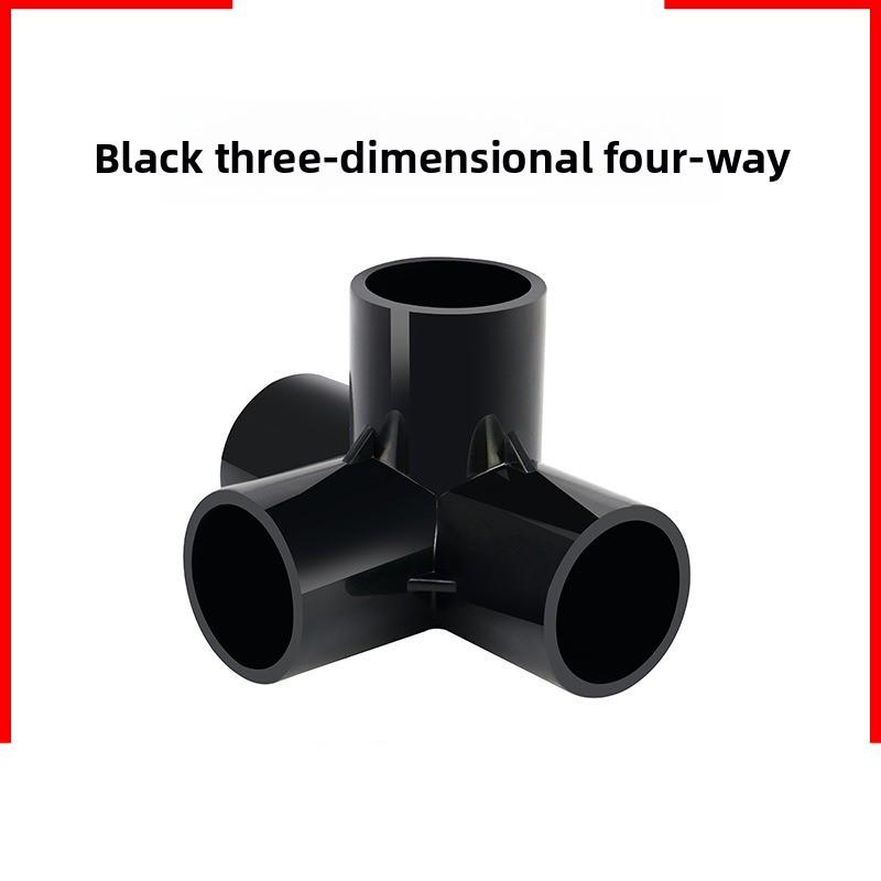 20/25/32/40mm Dark Grey UPVC Direct 90 Degree Elbow Aquarium Garden Irrigation Tee Water Tube Joint Fittings PVC Pipe End Cap