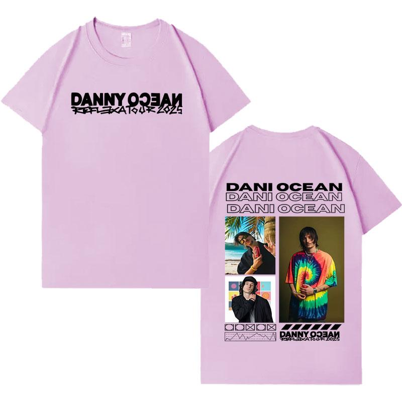 Rapper Danny Ocean Album Tour Graphic Tshirt Mens Harajuku ONeck Casual Clothes Loose Oversized Classic Short Sleeves Unisex