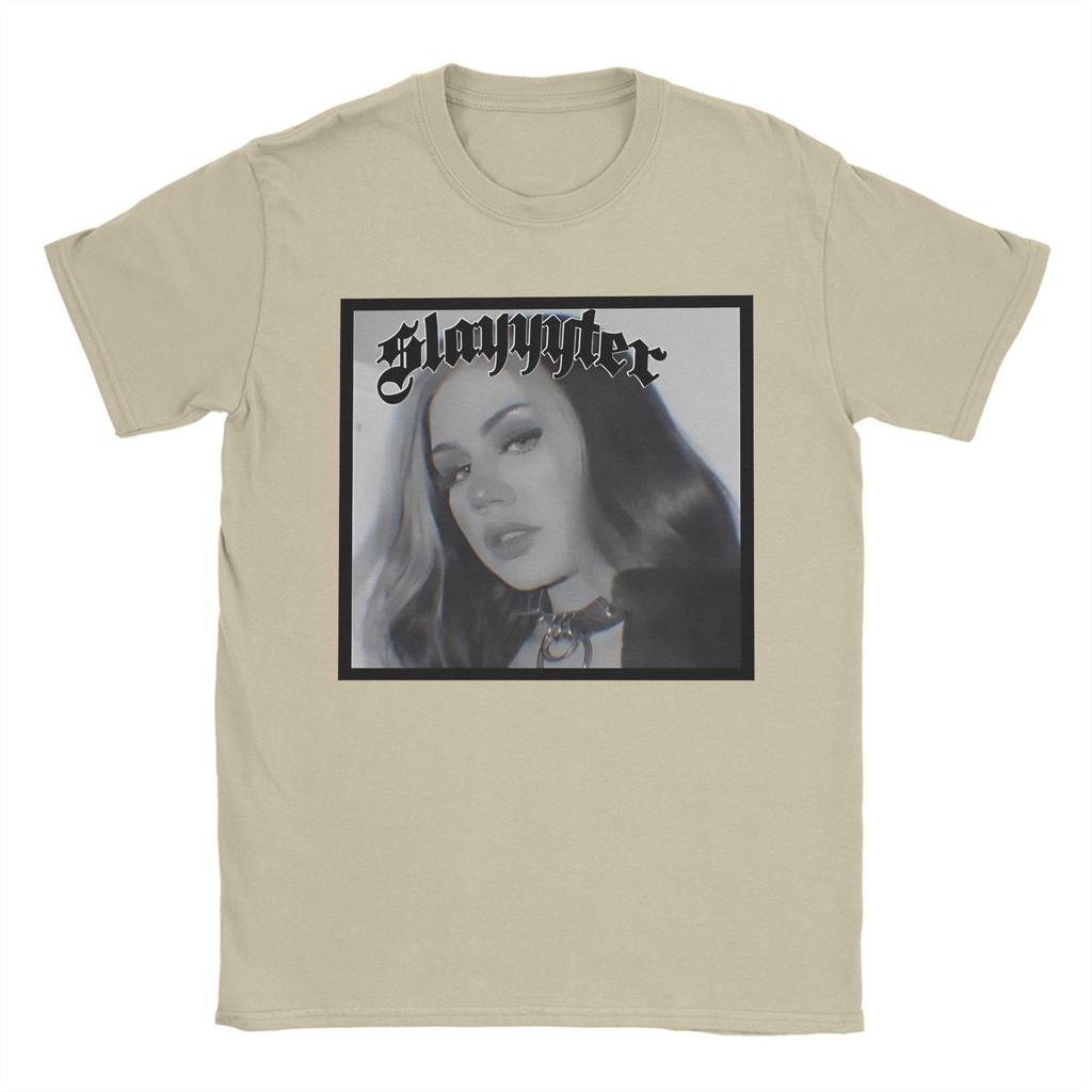 Slayyyter Black White T Shirt Summer 100 Cotton T Shirts For Unisex Casual Tshirt Short Sleeve Awesome Top Tees