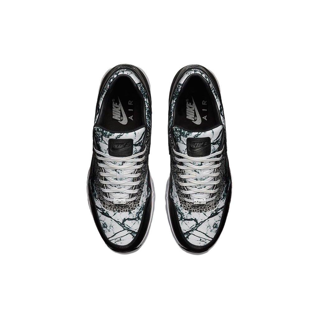 Nike Women's NikeCourt Air Max 1 Ultra Serena Williams White Metallic Silver Black 829722-100