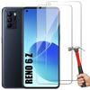 Lot-2 Tempered Glass for OPPO Reno 6 Z 5G High Definition Screen Protector