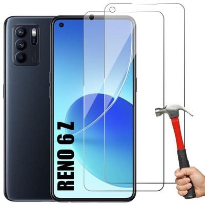 Lot-2 Tempered Glass for OPPO Reno 6 Z 5G High Definition Screen Protector
