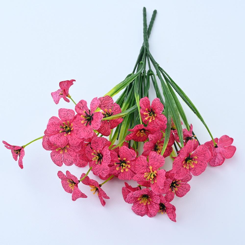 2pcs 31cm Artificial Eucalyptus Violet Simulation Plants Leaves Floral Arrangement Lifelike Flowers Fake Flowers Party Supplies