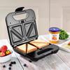 Kitchencook - Mister K - Sandwich Maker 3 En 1 Inox 800w