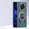 For Huawei Nova 15 Max Case Thin Frameless Case Clear Matte Rimless Adsorb Ring Holder Radiating Cover for Huawei Nova 15 Max Phone Casing