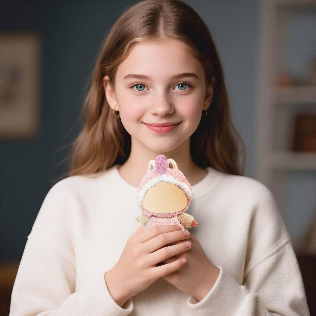 Cloth Pendant Clothes Cloud Velvet Green Dinosaur Set Does Not Include Dolls