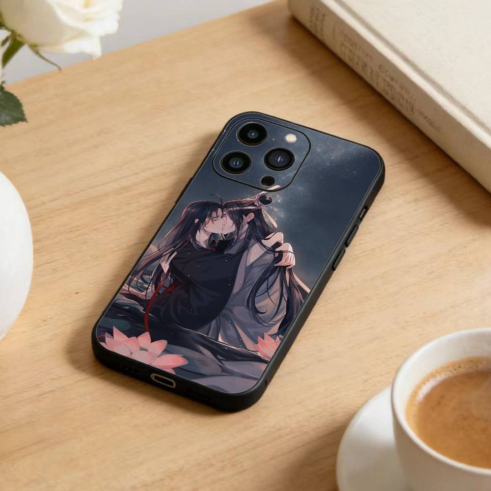 Grandmaster O-Demonic Cultivation Phone Case For iPhone 17 16 15 14 13 12 Max Plus Silicone Black Cover