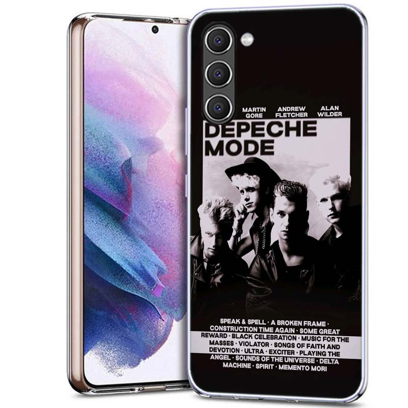 Rock Band Depeches Modes Phone Case for Samsung A54 A14 A24 A34 A17 A37 A57 A55 A35 A25 A15 A13 A23 A33 A53 A07 A05S A04S A03 A7