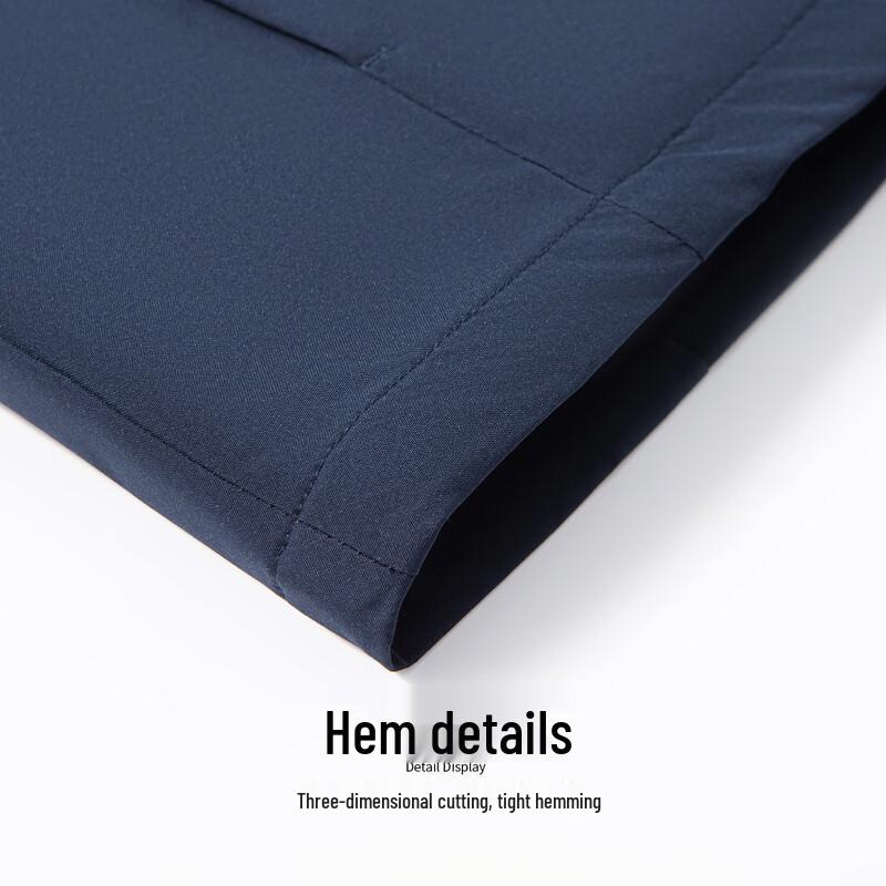 Hodo Men's Easy Care Stand Collar Jacket