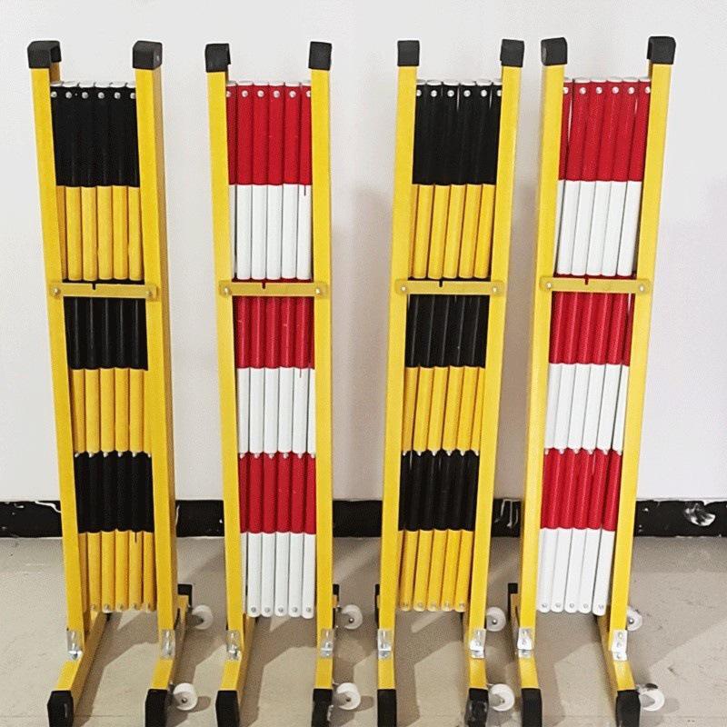 Retractable Safety Guardrail: Mobile Isolation Fence for Power Insulation and Warning Barrier