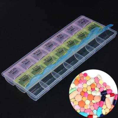 1 pastillero para todo el mes, organizador de medicamentos, 7 días de la semana, bastidores semanales MYY