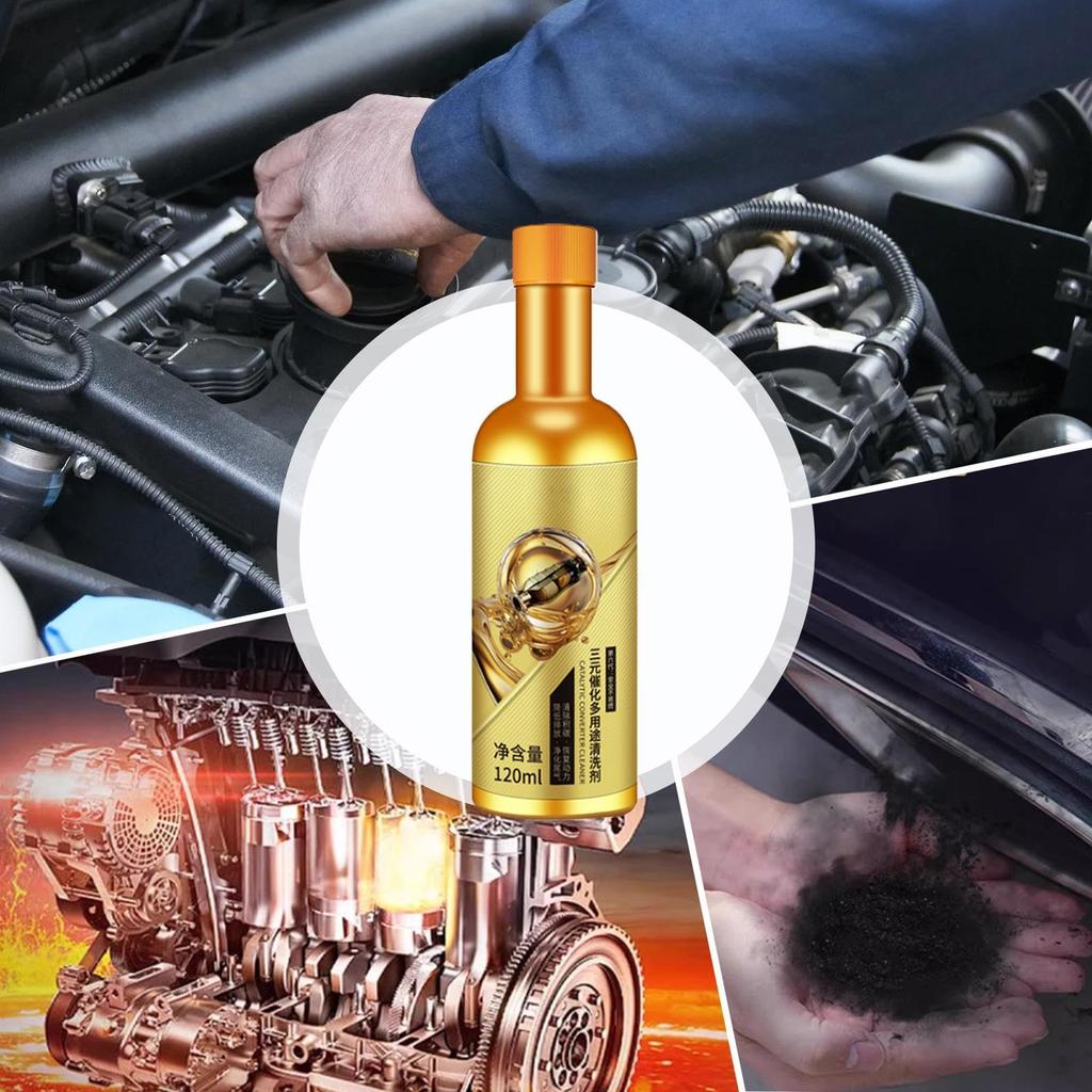Car Injector , Carbon Additive | Automotive Engine Stabilizer, 120ml Gasoline System Additive, Catalytic Converter To Promote Combustion