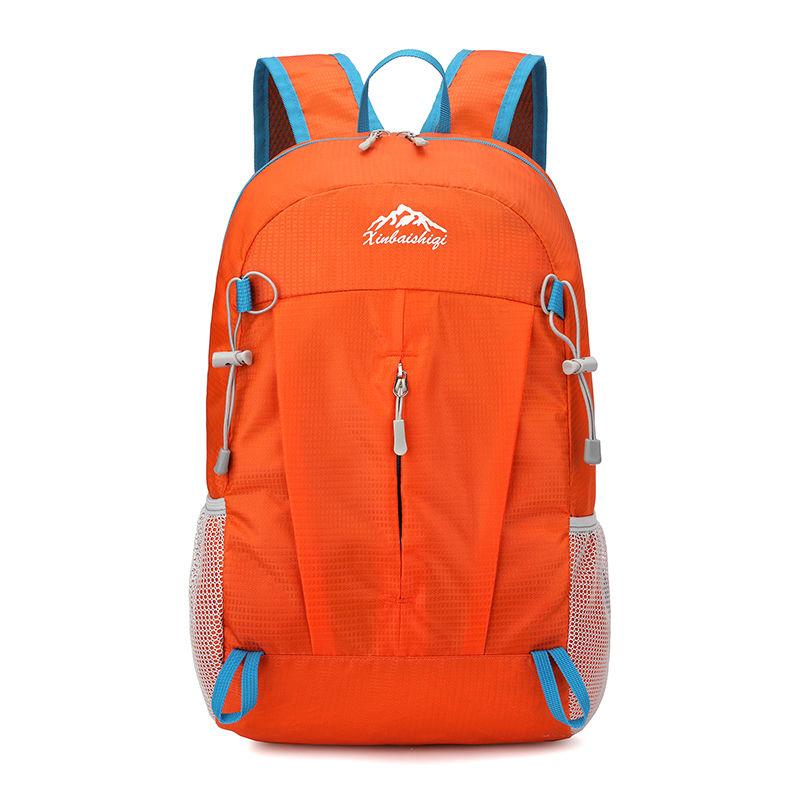 Large Capacity Ultra Light Foldable Multifunctional Outdoor Hiking Backpack Unisex Durable Double Shoulder Bag for Travel