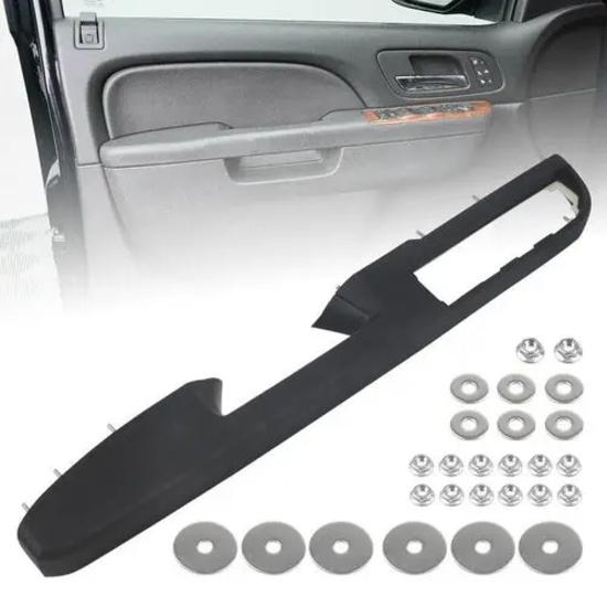 Front Driver Passenger Side Door Armrest Left Right 80994 for Chevrolet GMC Yukon Sierra Tahoe Suburban Silverado 2010-2014 Left