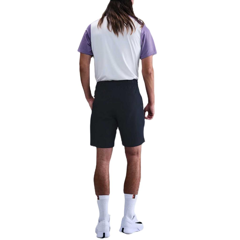 Nike Court Advantage Tennis Stylish Minimalist Aesthetic Solid Color Short Sleeve T-Shirt Men Tops White Purple FZ9845-527
