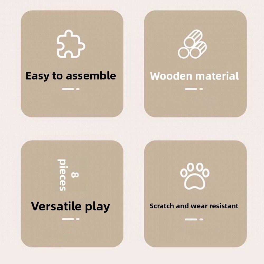 Detachable Sisal Cat Scratch Board Wear-resistant Cat Scratching Pads Grinding Claw