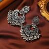 Cercei Stil Etnic Bohemian Retro, Temperament Exagerat, Cercei Goliti cu Inimă, Clopoțel Lung, Accesorii Indiene