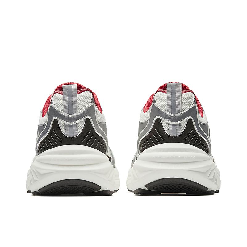 Anta AT959 Trendy Retro Sports Height Increasing Lightweight Breathable Low Top Casual Running Shoes Men sneaker Silver 912525597-1