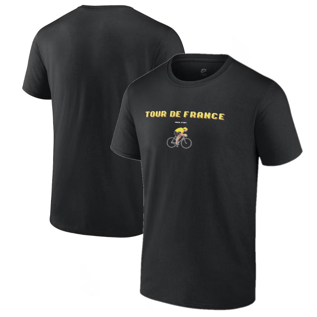 Summer Tour De France Tshirt Unisexs Cycling Fanatics Top Graphic Printing Highend Luxury Unisex Style Both Of Unisex And Unisex
