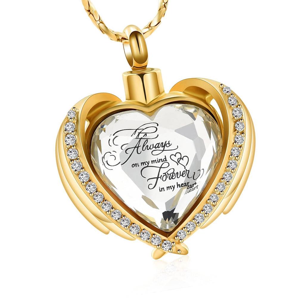 Stylish Stainless Steel Necklace Pet Remembrance Necklace Perfect for Pet Ashes Designed for Convenience and Durability
