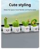 1 Set Of 4 Mini Succulent Set Artificial Succulent Succulents Plants Live Green Faux Succulants Dining Room Table Decor Doll Hou