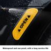 4pcs Car Door Reflective Sticker Open Door Warning Anti-collision Sticker Modified Car Body Decoration Creative Car Sticker