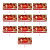 Christmas Cash Gift Envelopes 10 Slots Surprise Xmas Gift Card Holder