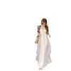 Temperament Super Fairy Seaside Vacation Wind Beach Skirt Women's Summer New French Sexy Backless Neck Suspender Dress